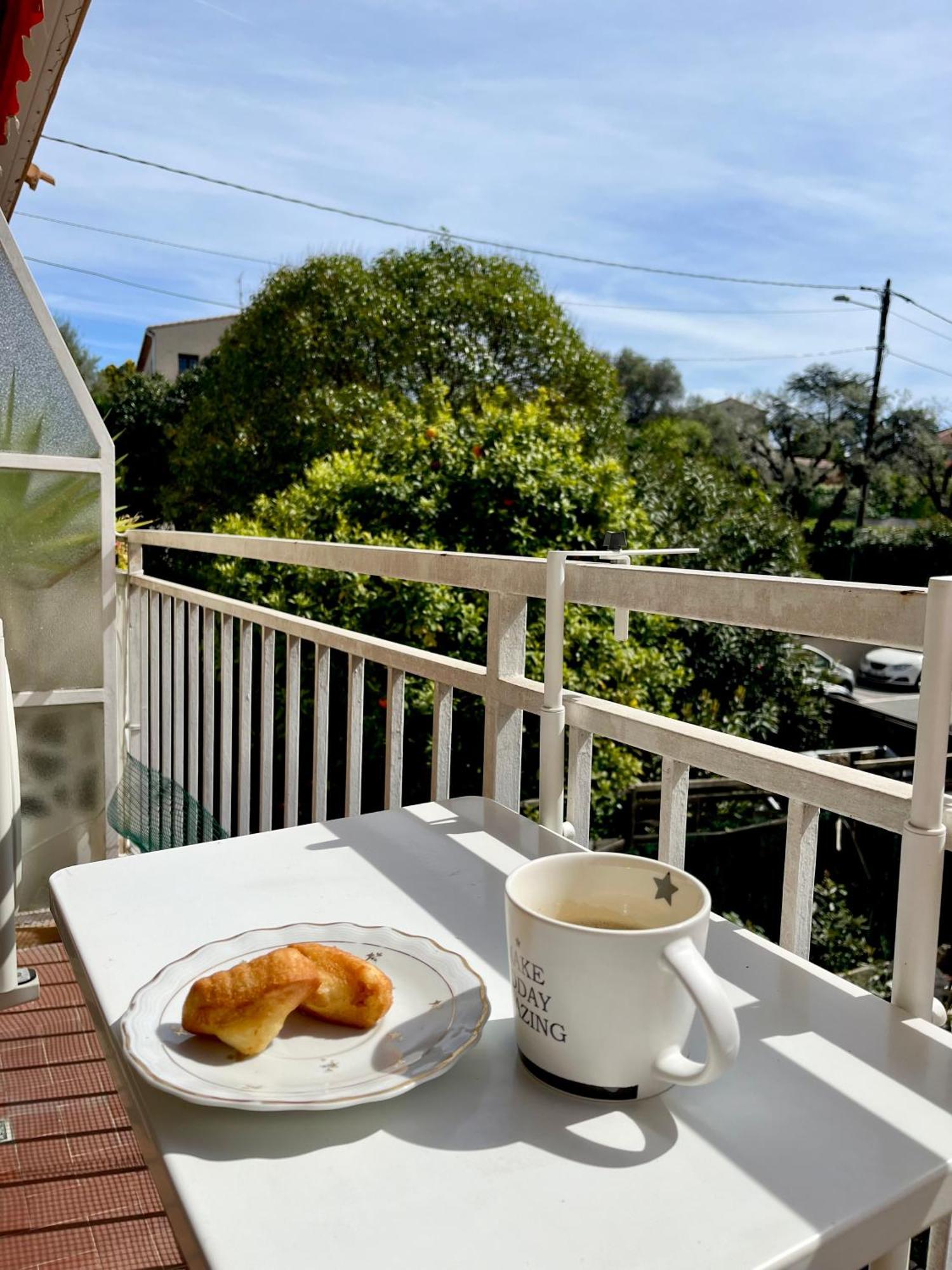 Antibes Home 2P 50M2 With Ac & Free Parking & 2 Balconies 外观 照片